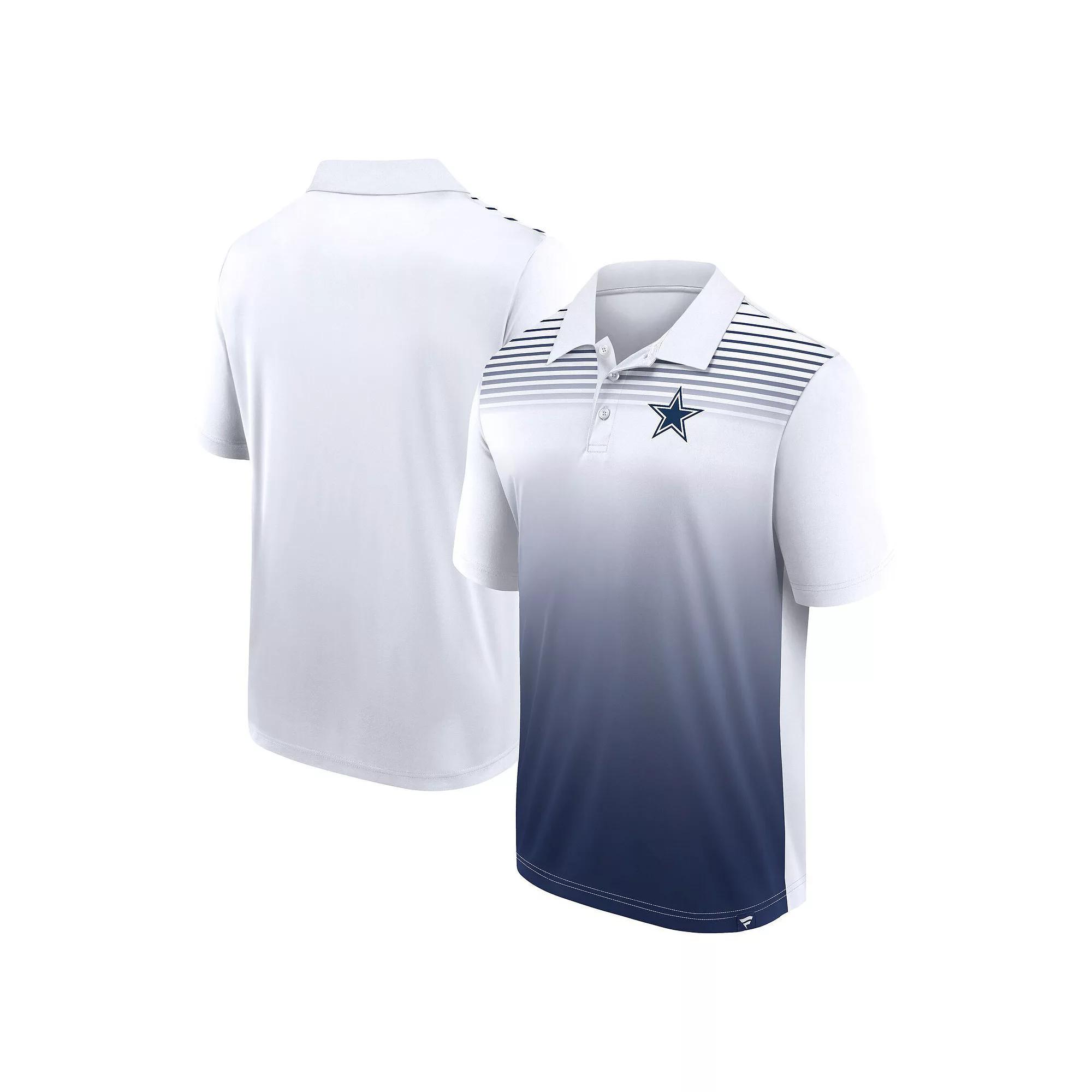 Men's  White/Navy Dallas Cowboys Sandlot Game Polo, Size: Medium Product Image