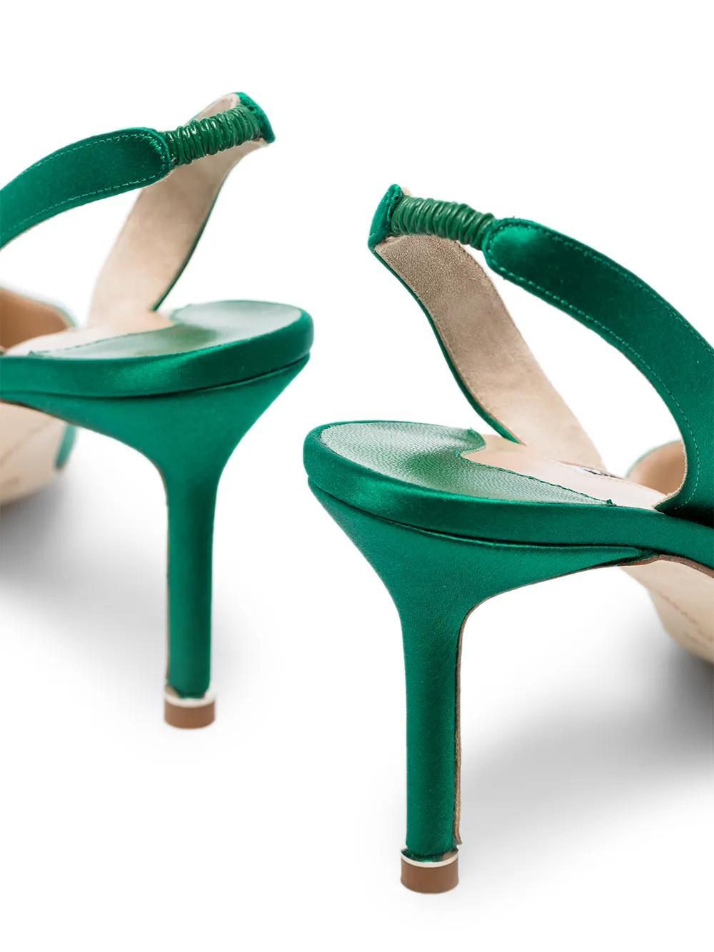 Hangisi 70mm slingback pumps Product Image