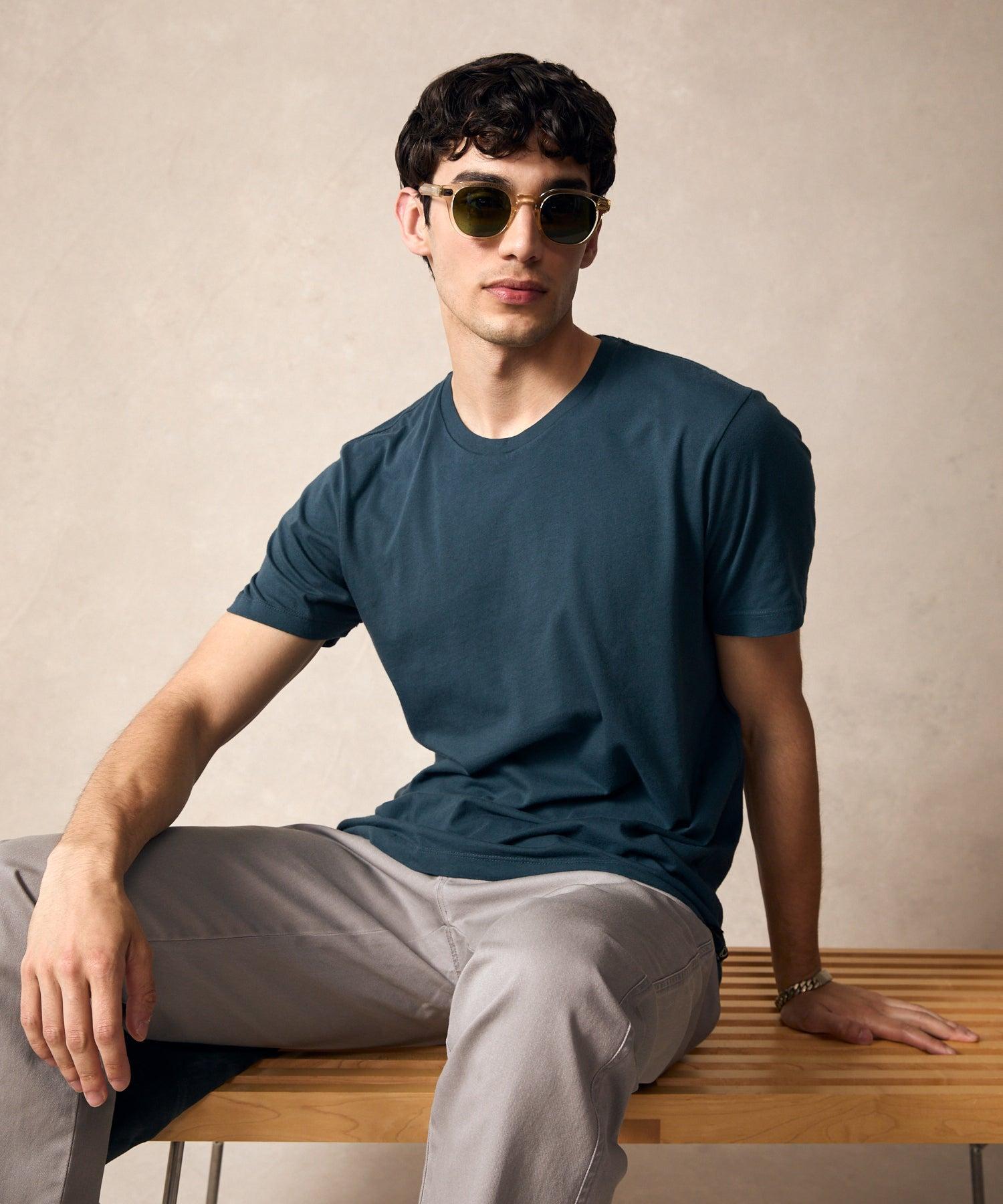 Made in L.A. Premium Jersey Tee in Hudson Bay Product Image