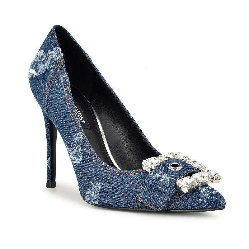 Nine West Womens Fulu Pointy Toe Stiletto Dress Pumps Product Image