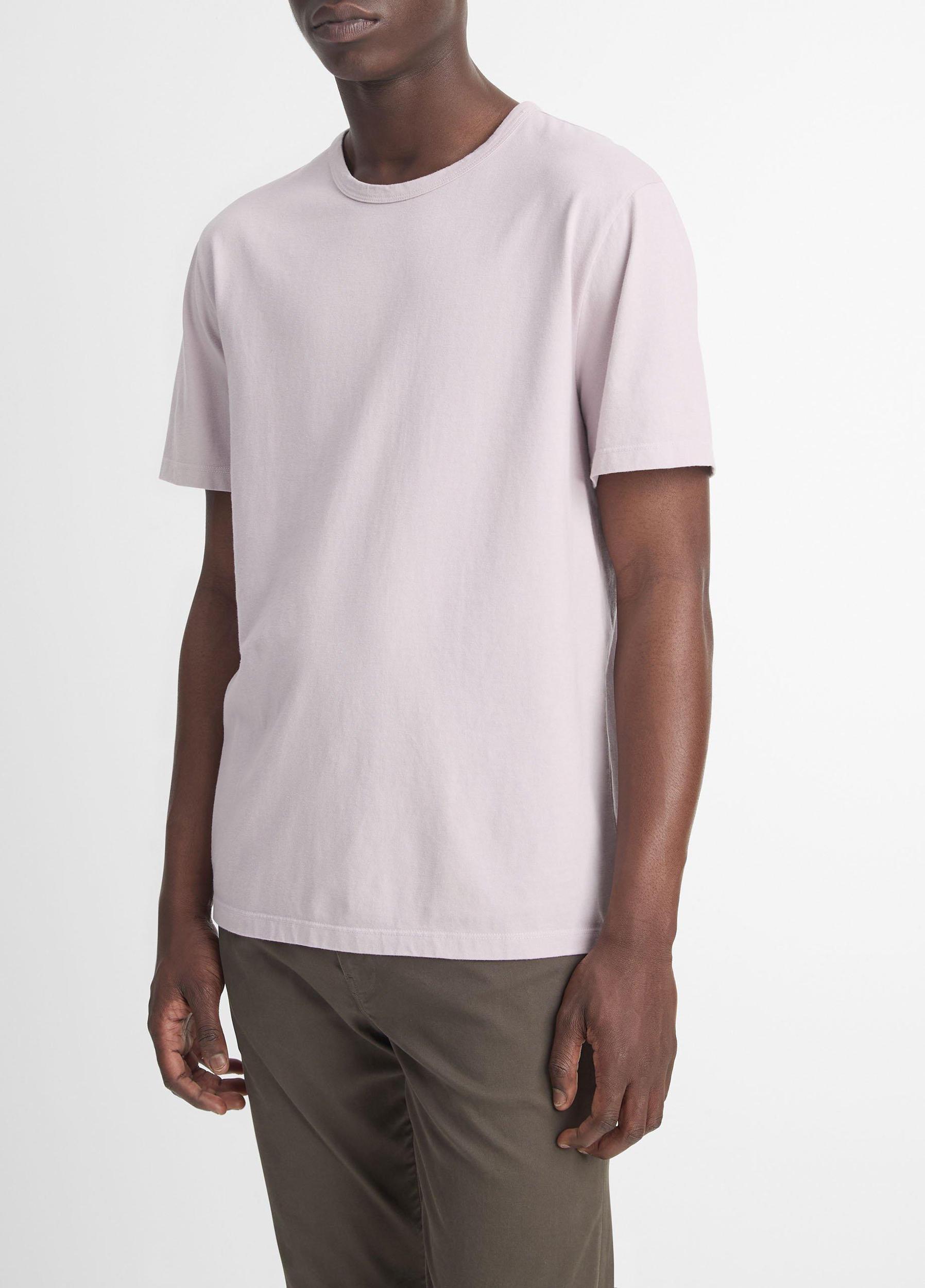 Mens Garment Dye Cotton T-Shirt Vince Product Image