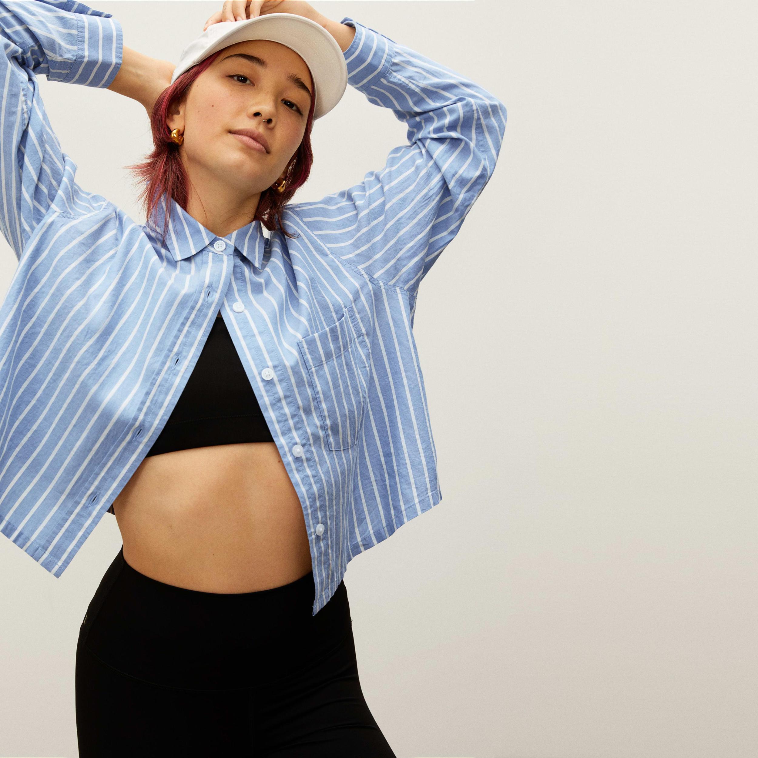 Womens Way-Short Shirt in Silky Cotton by Everlane Product Image