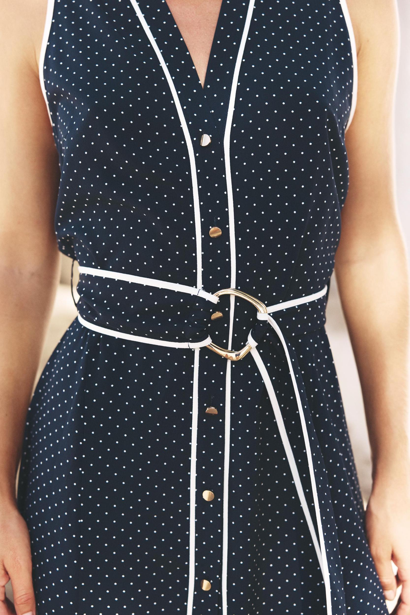 POLKA DOT MIDI DRESS Product Image