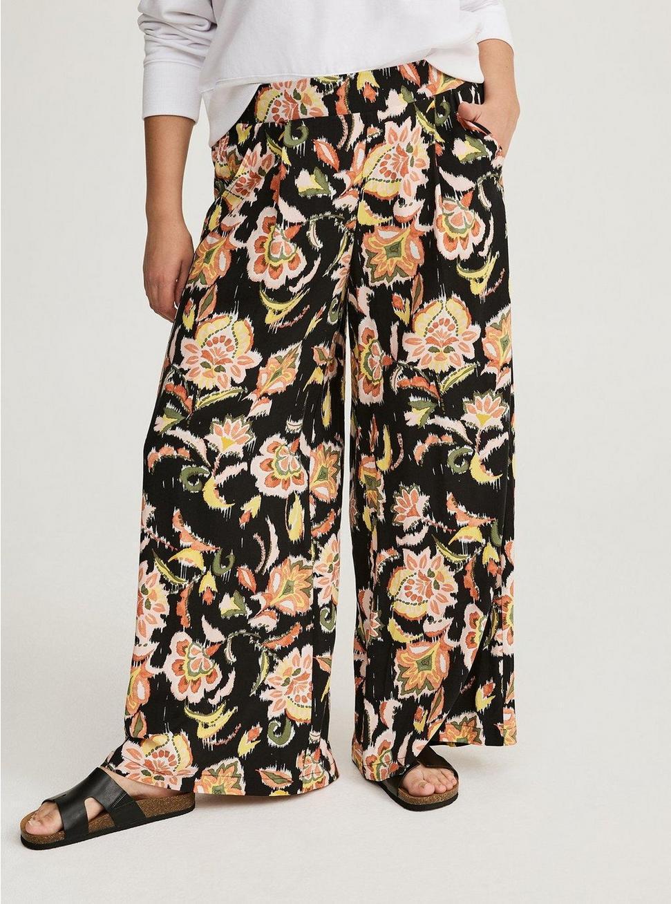 High-Rise Pull-On Wide-Leg Pant Product Image