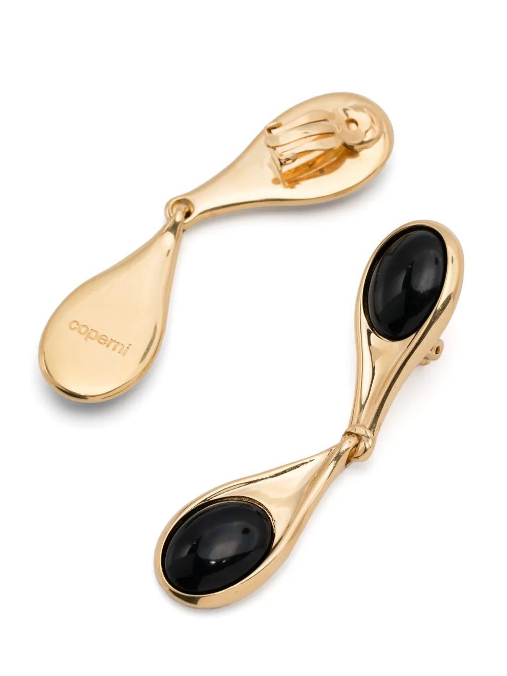 enamel-detail earrings Product Image