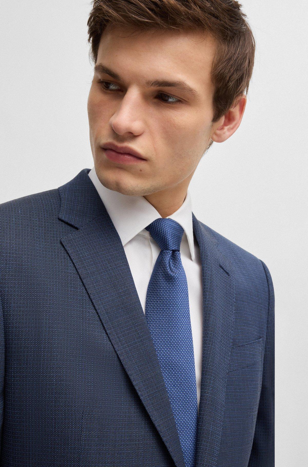 Slim-fit suit in stretch cloth Product Image
