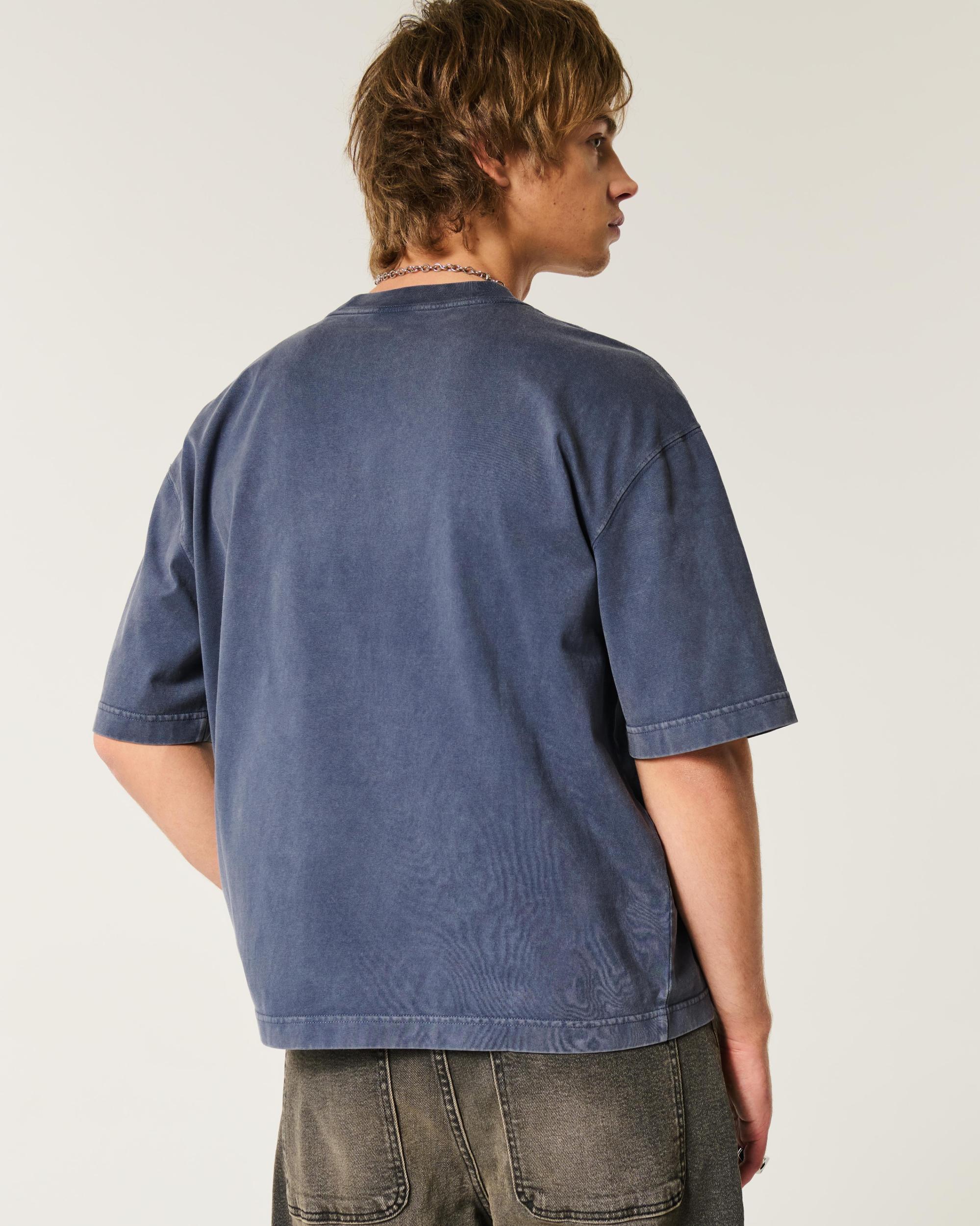 Boxy Heavyweight Crop Crew T-Shirt Product Image