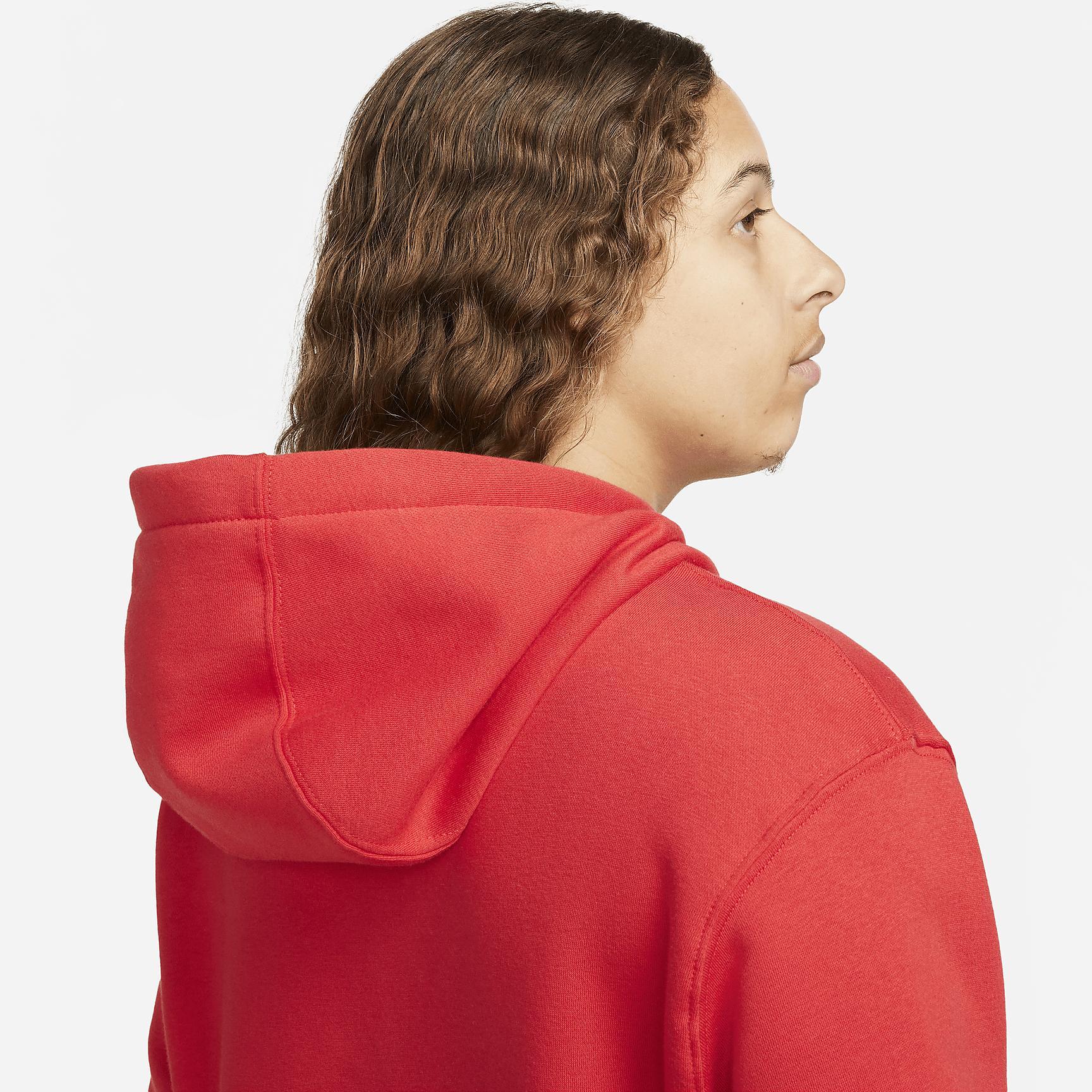 Nike Club Fleece hoodie heather Product Image
