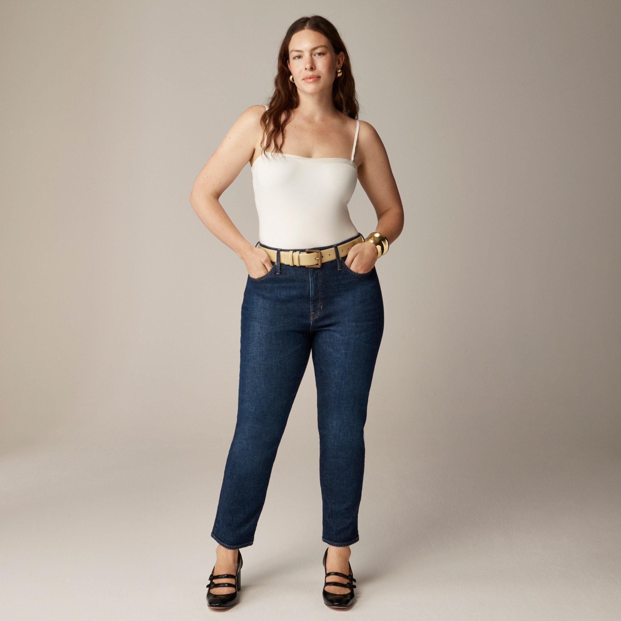 High-rise straight jean in 1996 semi-stretch Product Image