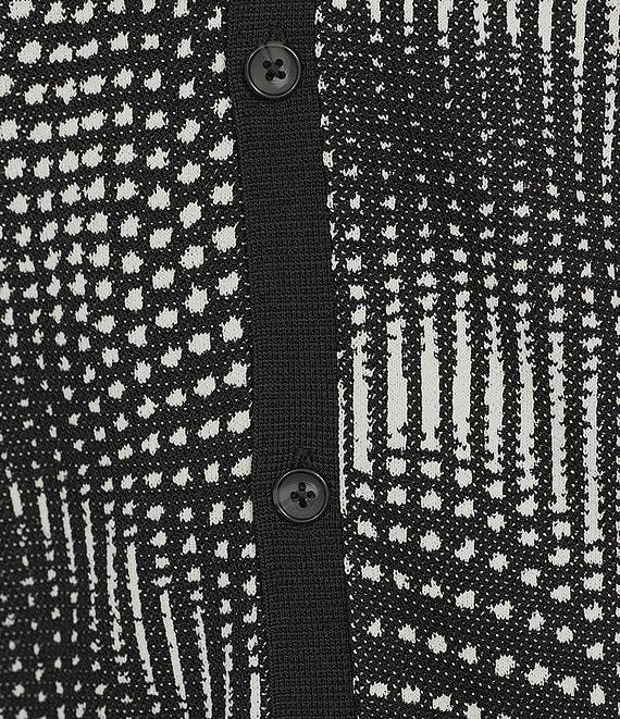 Murano Interdimensional Collection Jacquard Short Sleeve Woven Camp Shirt Product Image