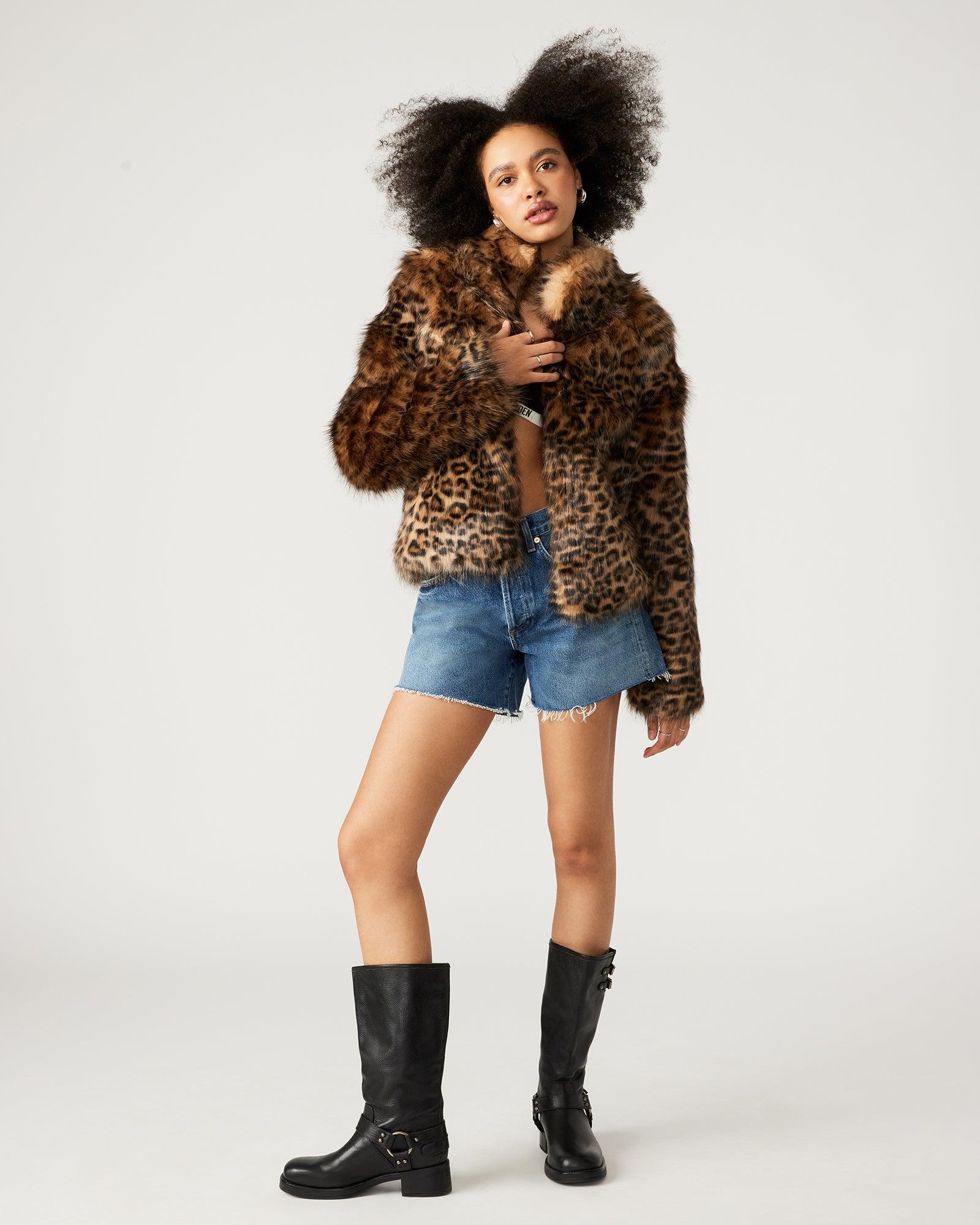 WILD CAT JACKET LEOPARD Female Product Image