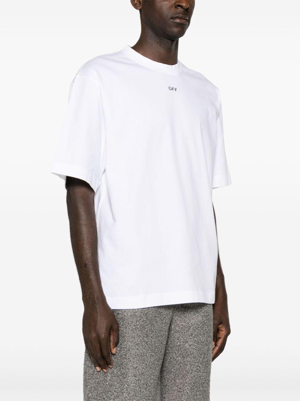 logo-print cotton T-shirt Product Image