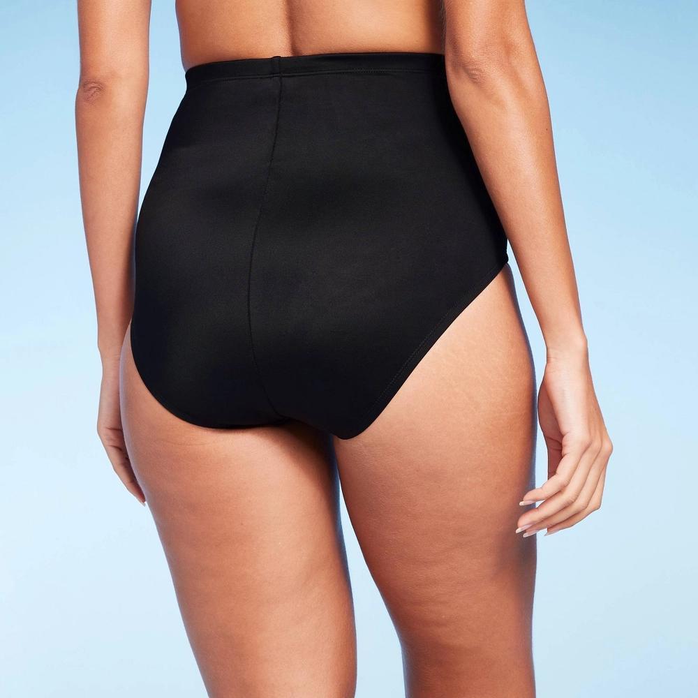 Women's Extra High Waist Full Coverage Tummy Control Bikini Bottom - Shade & Shore™ L: Swim Pants, Pull-On Product Image