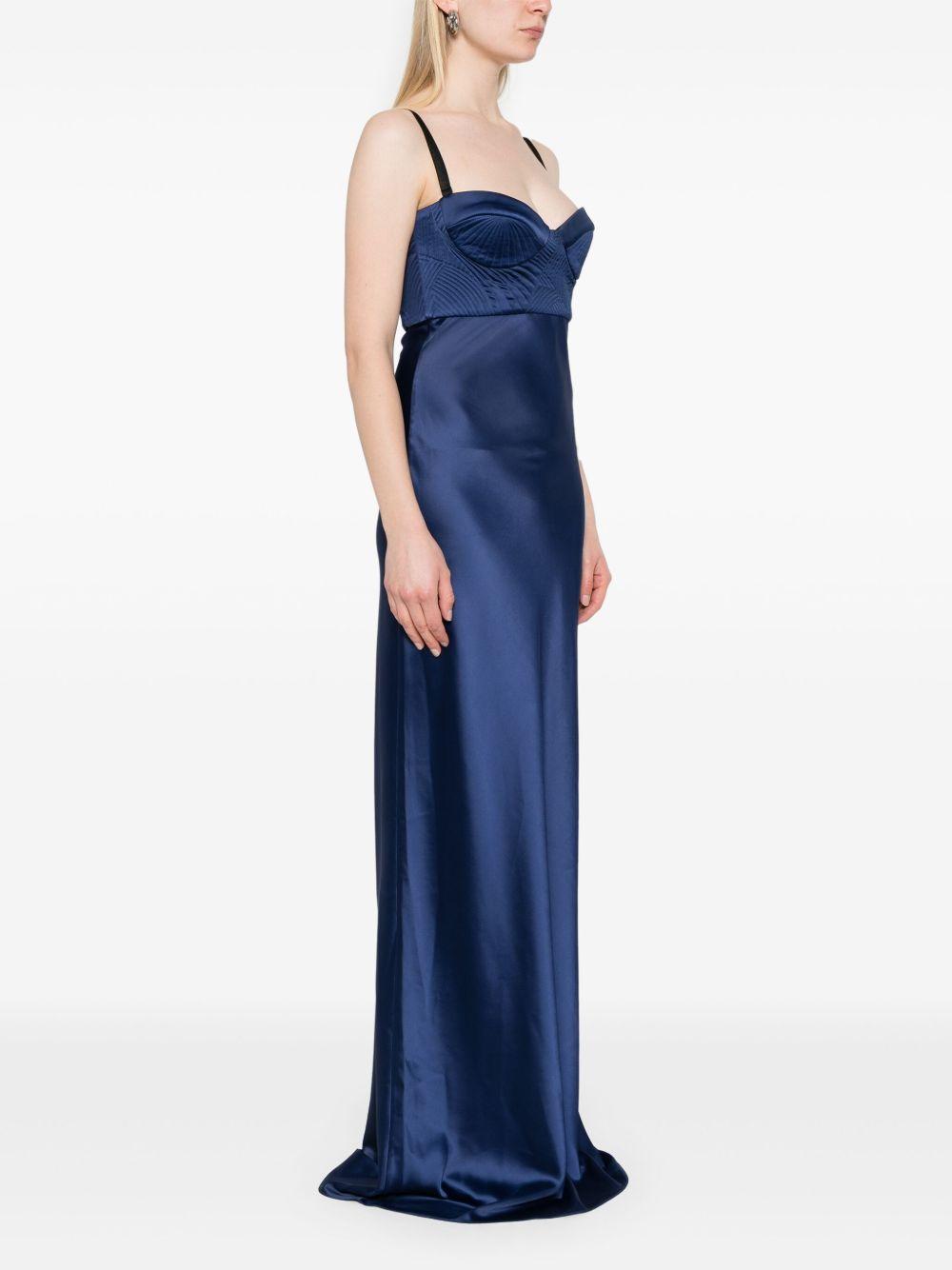 matelassé detailed maxi dress Product Image