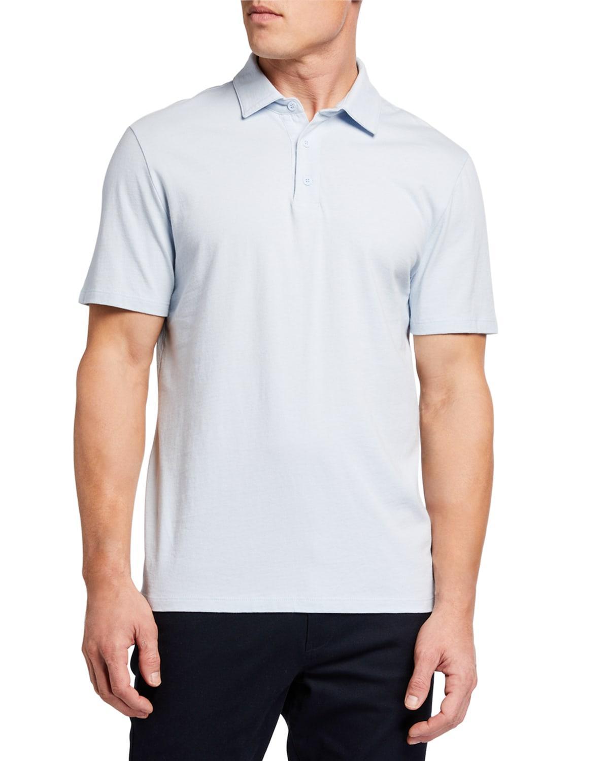 Mens Garment-Dyed Polo Shirt Product Image