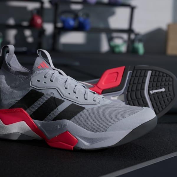 adidas Rapidmove ADV 2 HIIT training shoes Halo Silver 8 Mens Product Image