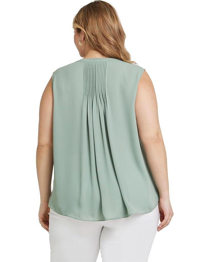 Plus Size Pintuck Blouse Product Image