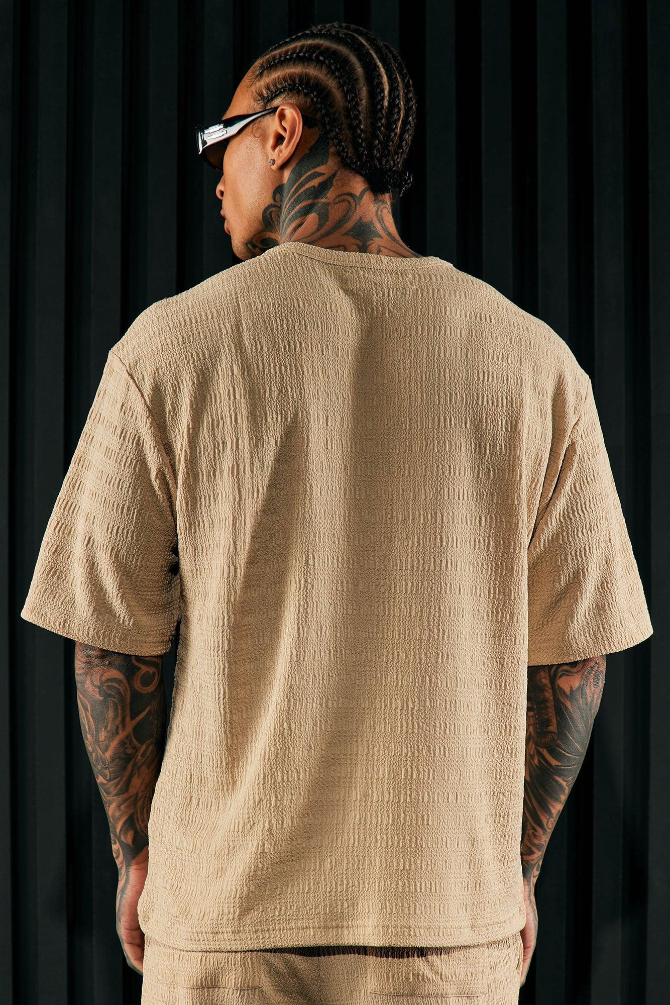 Boca Short Sleeve Tee - Tan Product Image