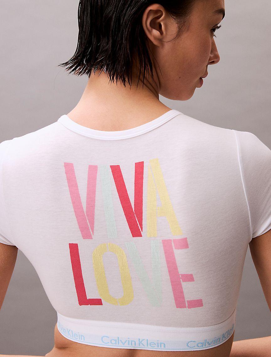 Marc Hundley Pride Icon Cotton Modal T-Shirt Bralette Product Image