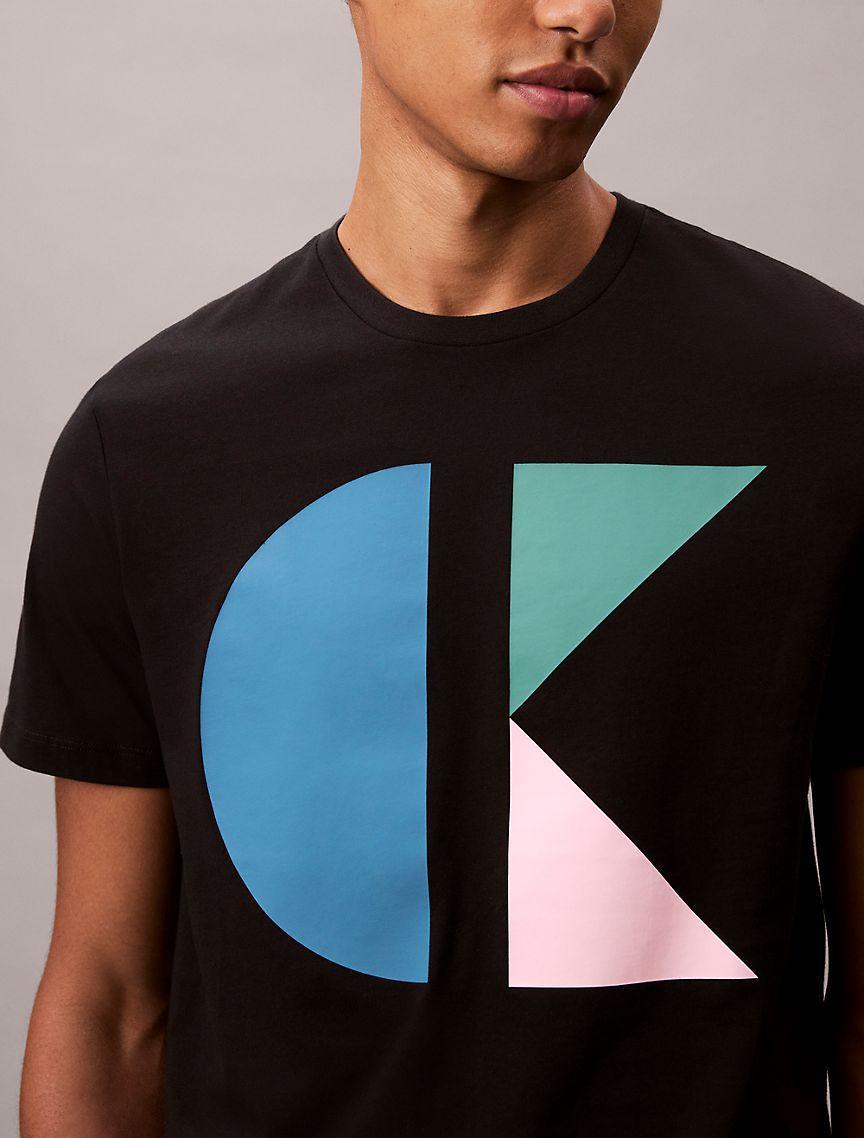 Monogram Logo Shape Graphic Classic T-Shirt  Product Image