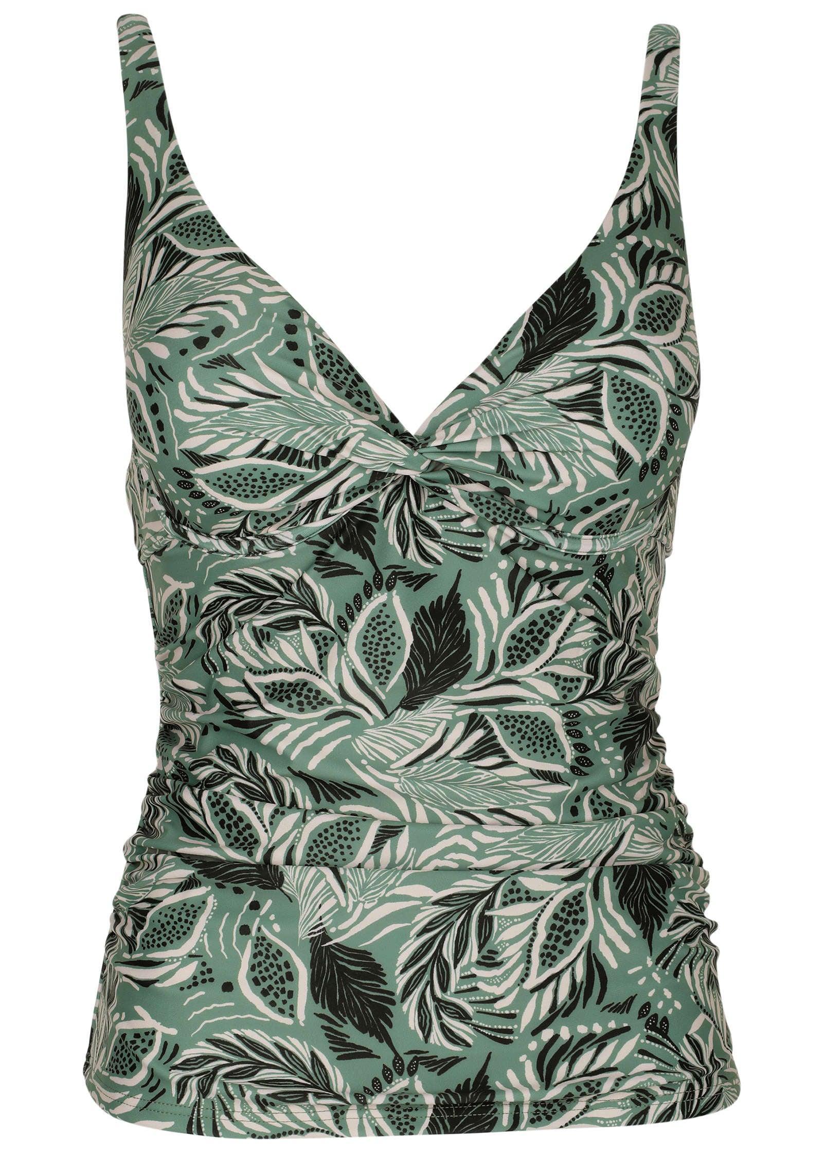 Paros Tankini - Sketchy Palms Product Image