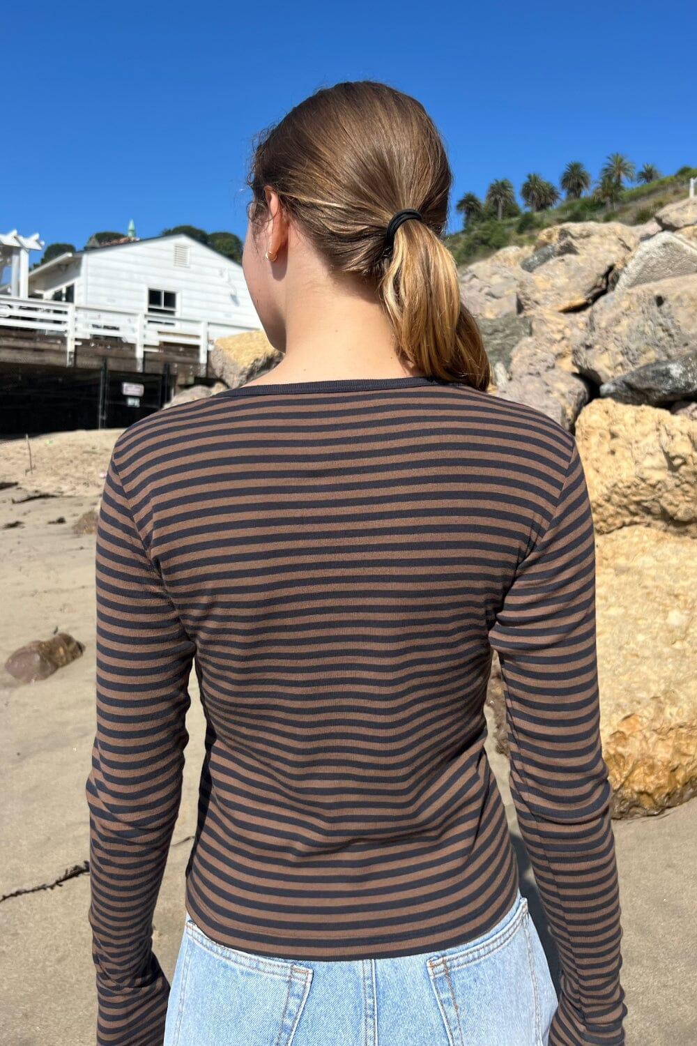 Leah Striped Top Product Image