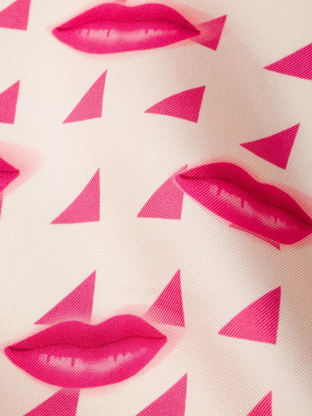 PRADA Silk Scarf In Pink Product Image