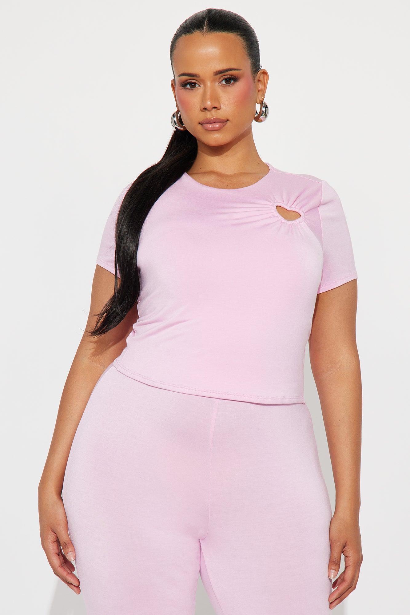 Heart Feelings Pant Set - Pink Product Image