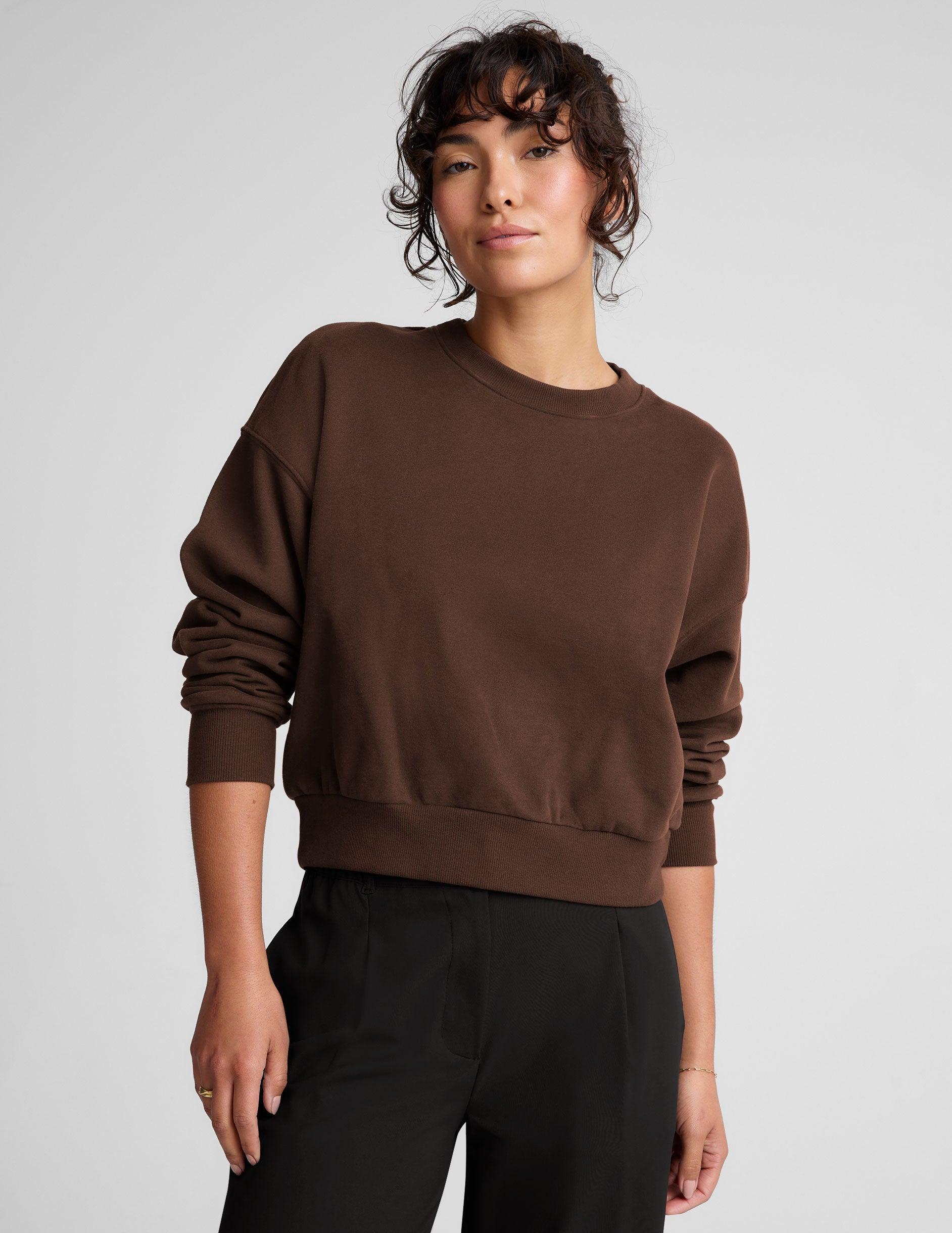LuxeFleece Crewneck Sweatshirt Product Image