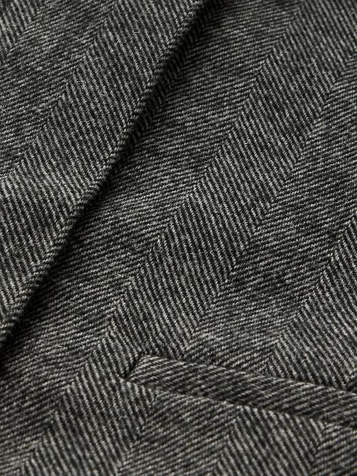 Cropped Herringbone Jacket Product Image