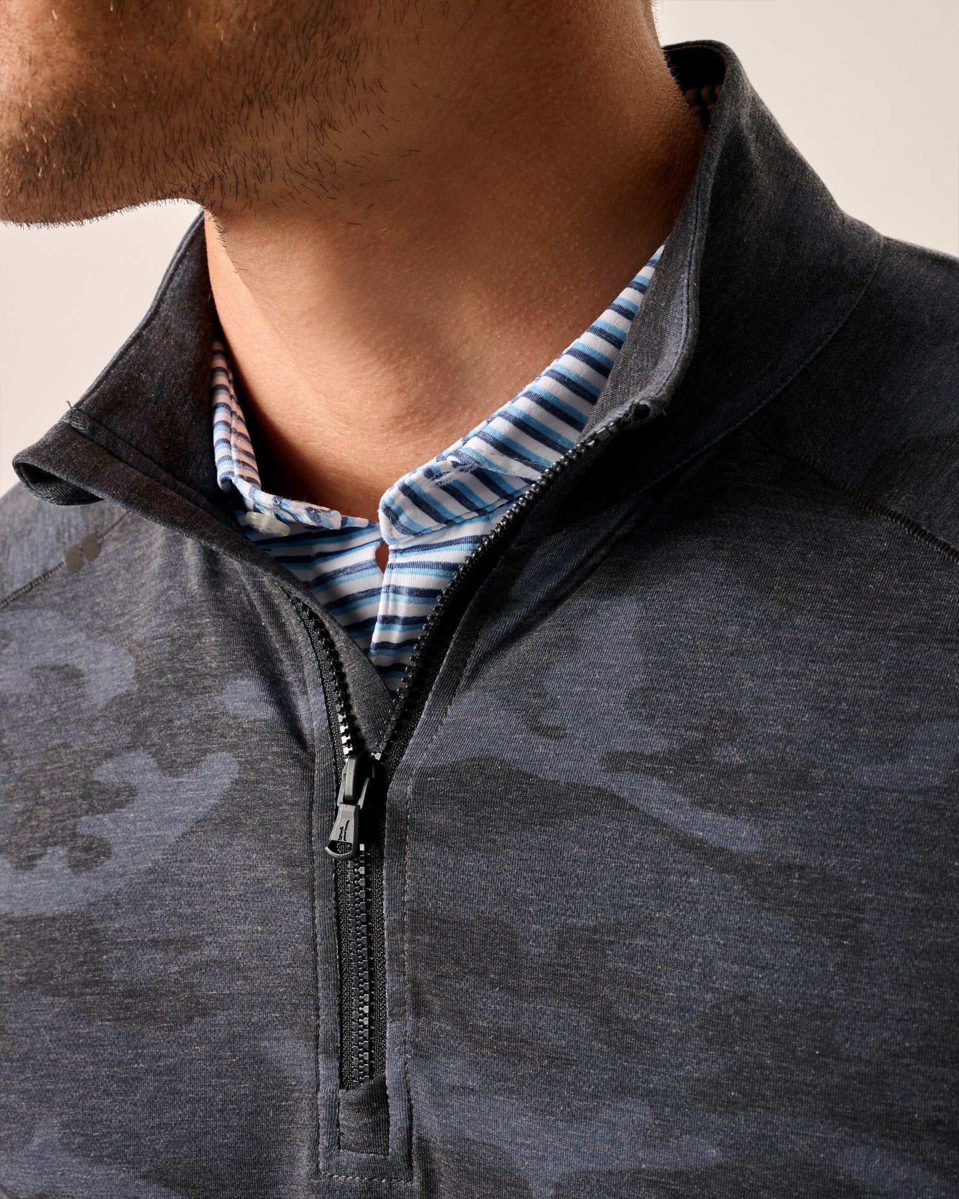 WM Phoenix Open Patton Performance Camo 1/4 Zip Pullover Product Image