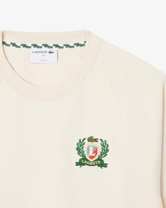 French Made Embroidered Shield Sweatshirt Product Image