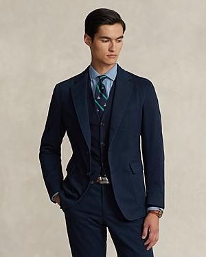 Mens Garment-Dyed Cotton Two-Button Suit Jacket Product Image