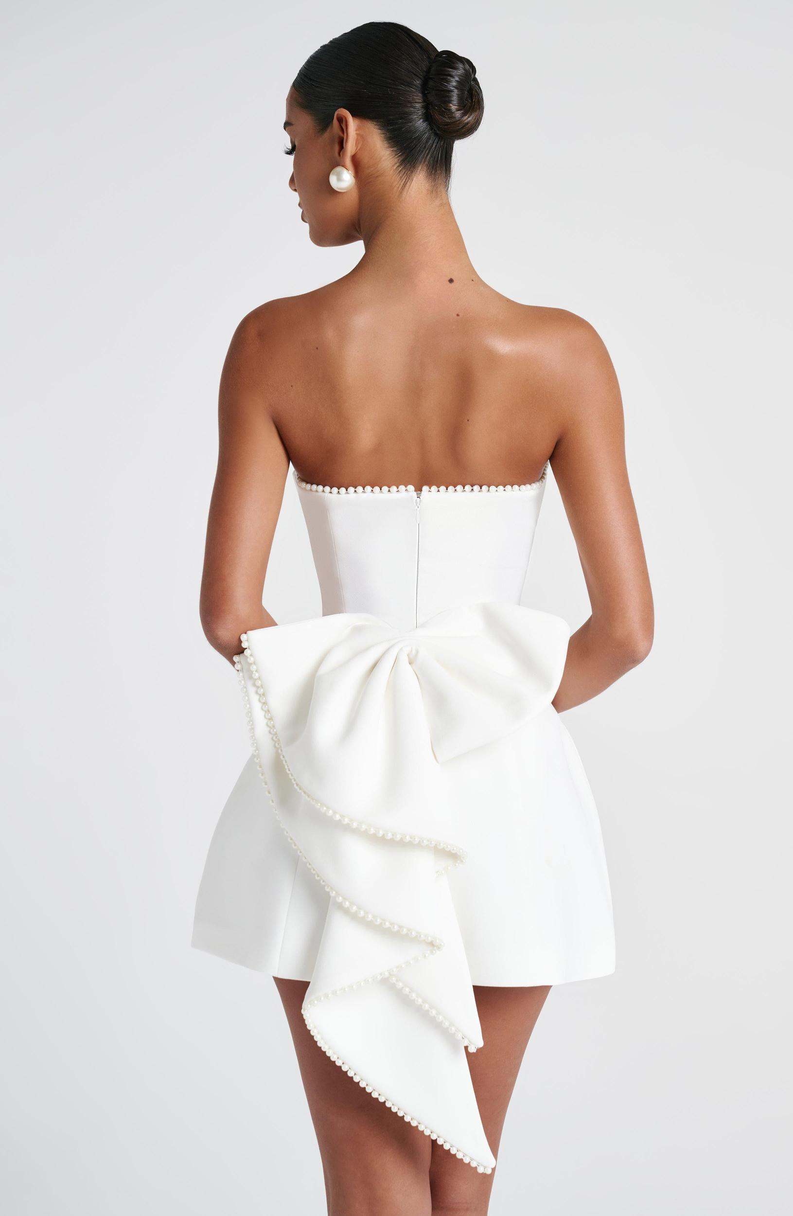 Suni Mini Dress - Ivory Product Image