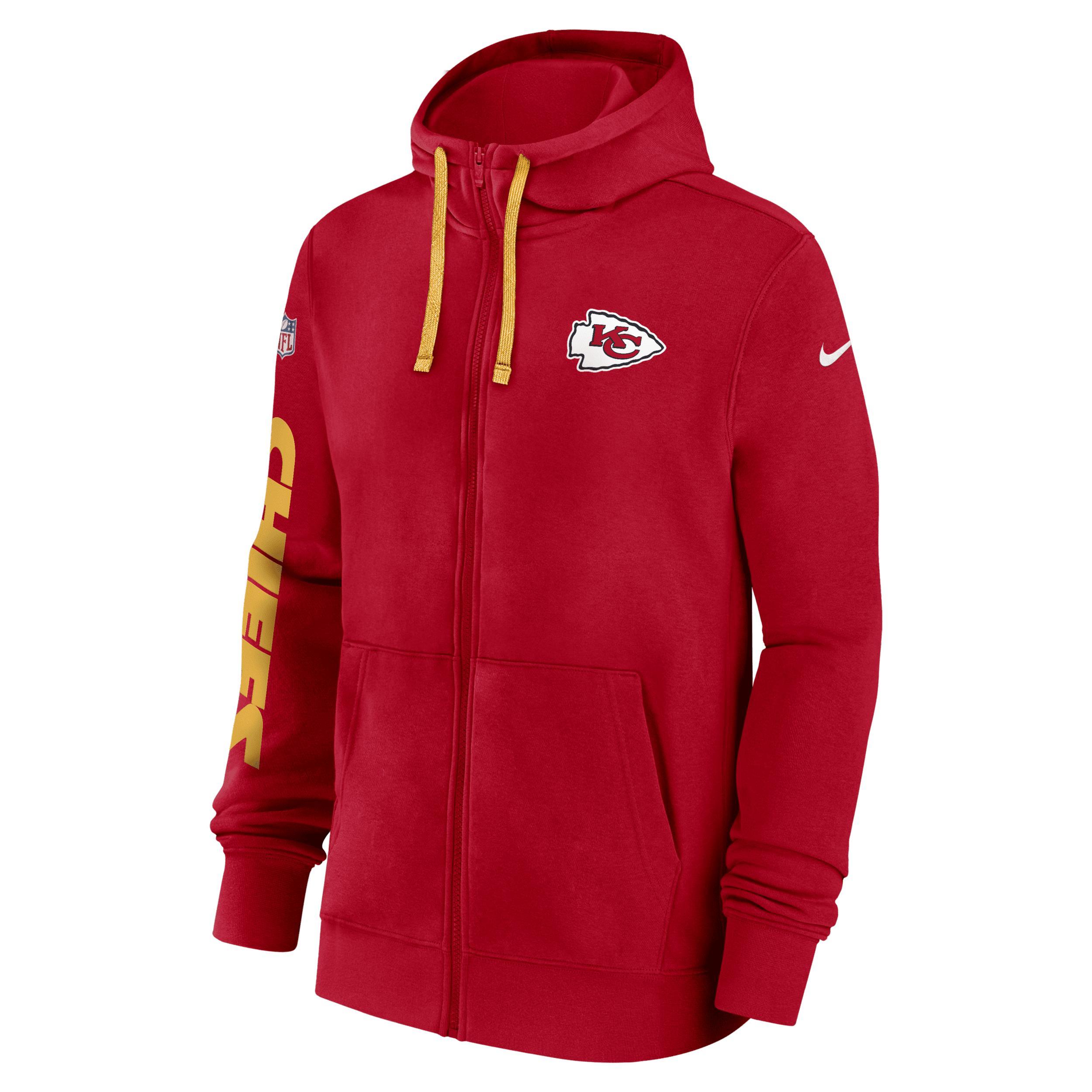 Green Bay Packers Sideline Team Issue Club Nike Mens Full Zip Hoodie Product Image