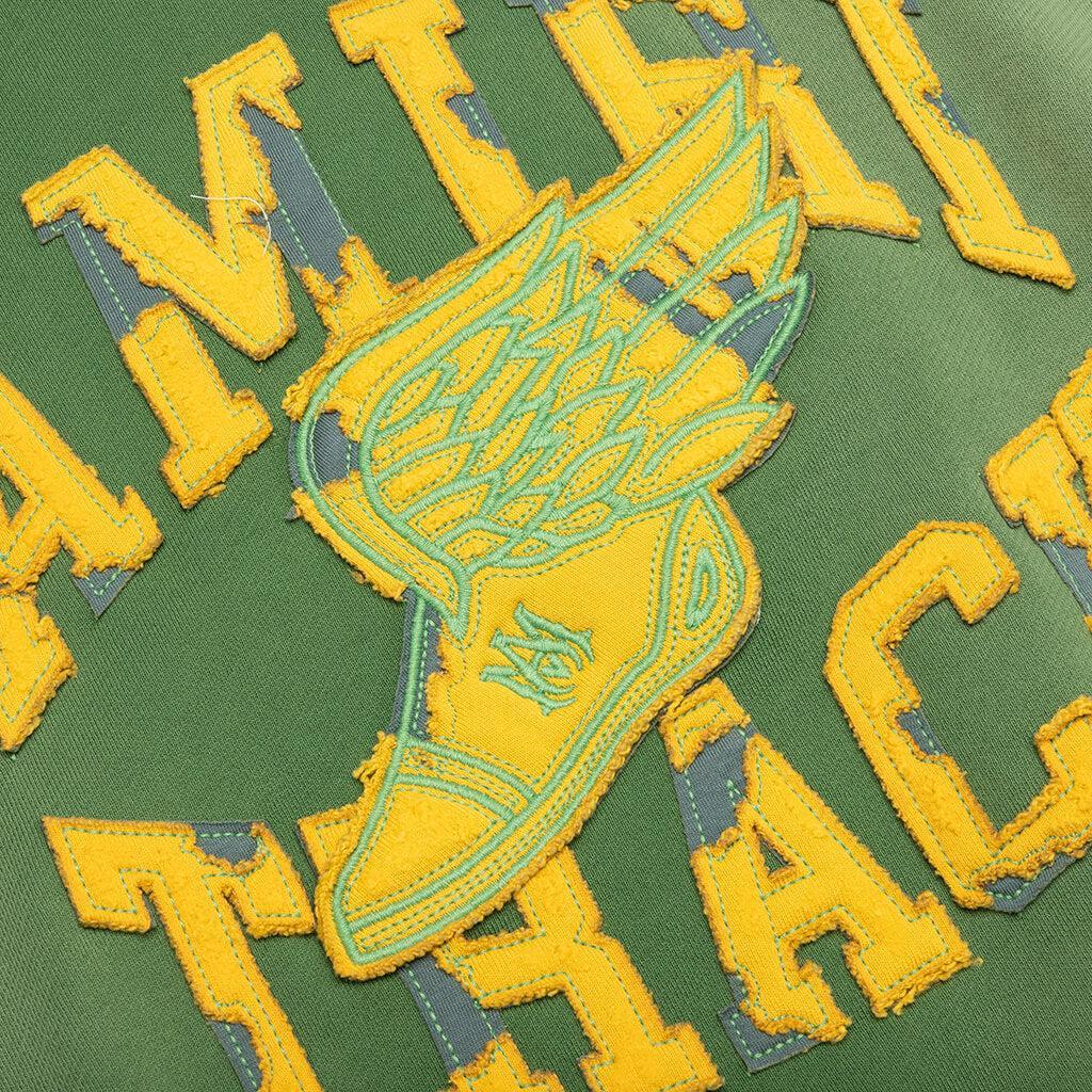 Track Cut Off Crewneck - Green Male Product Image