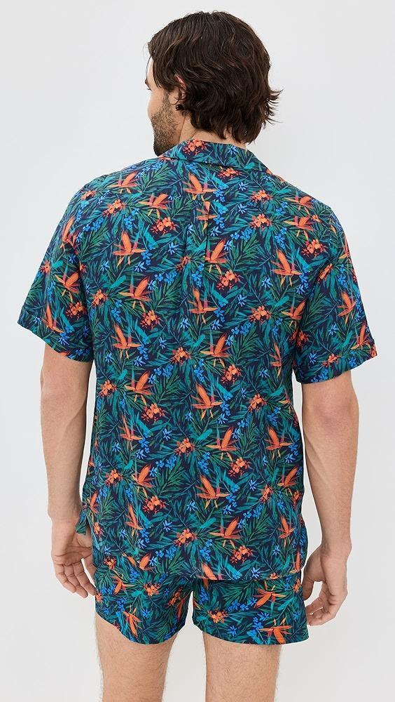 Vilebrequin Charli Linen Camp Shirt | Shopbop Product Image