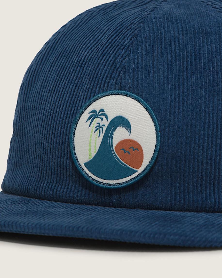 Vans X Thalia Surf Break Jockey Cord Hat in True Navy Blue| Vans US Product Image
