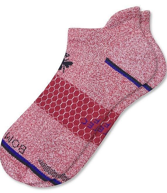 Bombas Marled Border-Stripe Airflow Ankle Socks Product Image