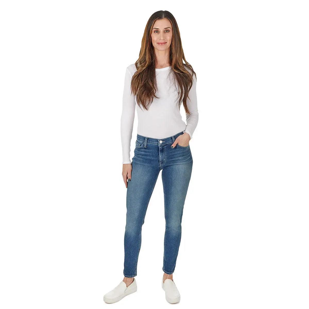Hudson Women's Natalie Mid Rise Super Skinny Ankle Product Image