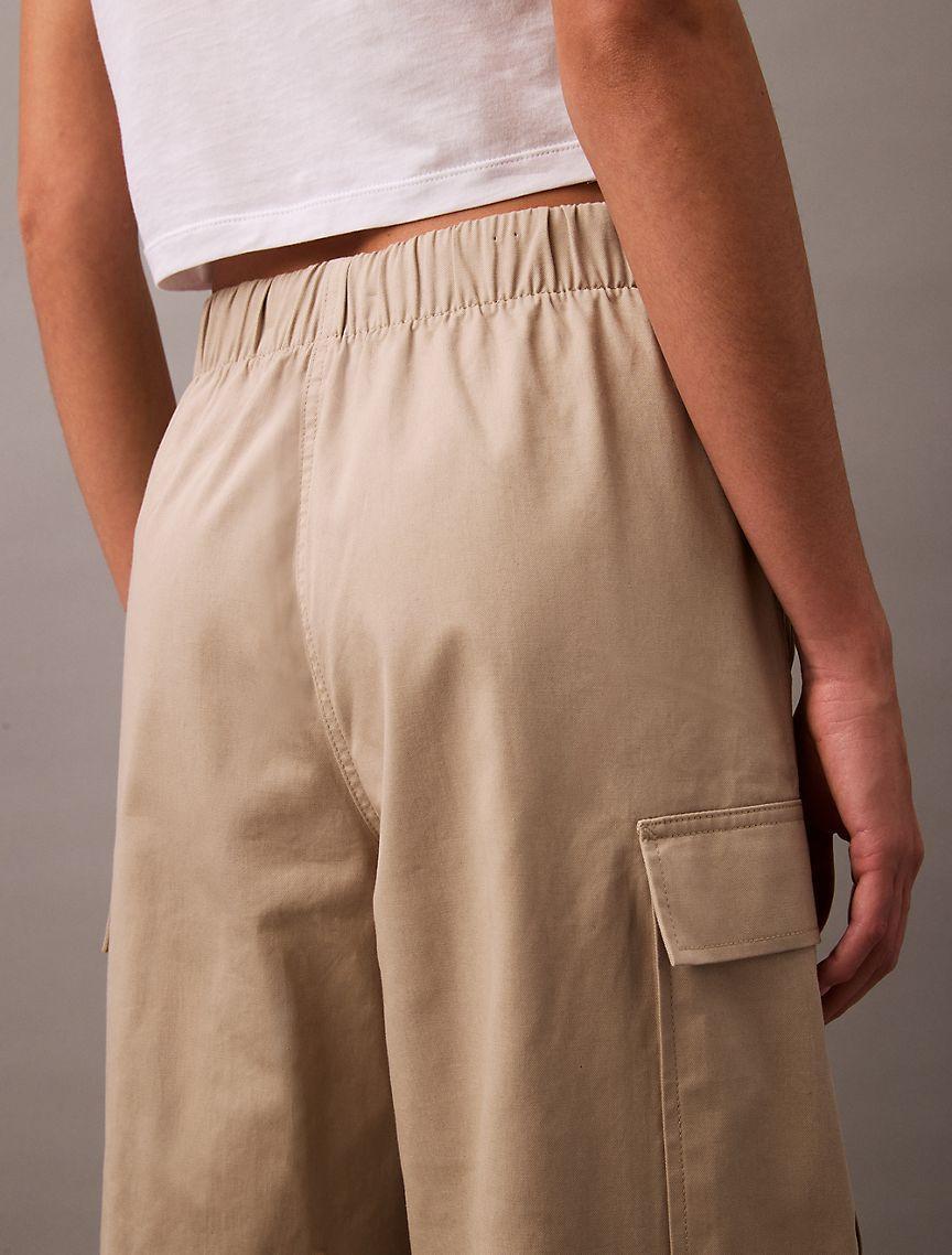 Cotton Twill Cargo Pants Product Image