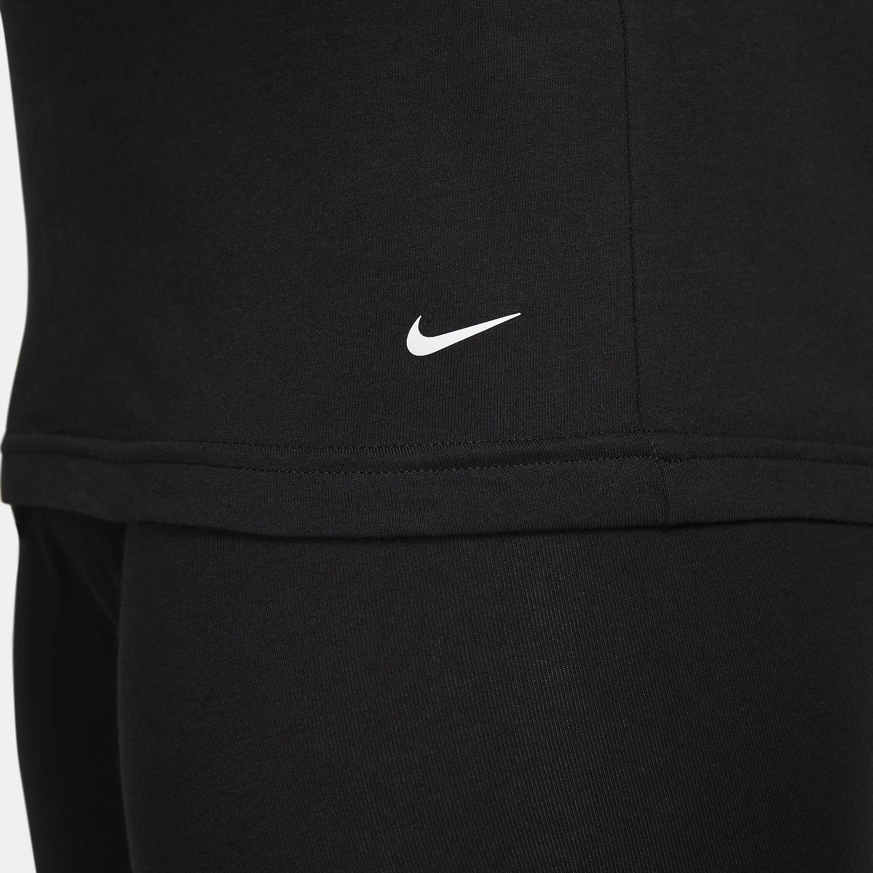 Nike Dri-FIT Essential Cotton Stretch Men's Slim Fit Crew Neck Undershirt (2-Pack) Product Image