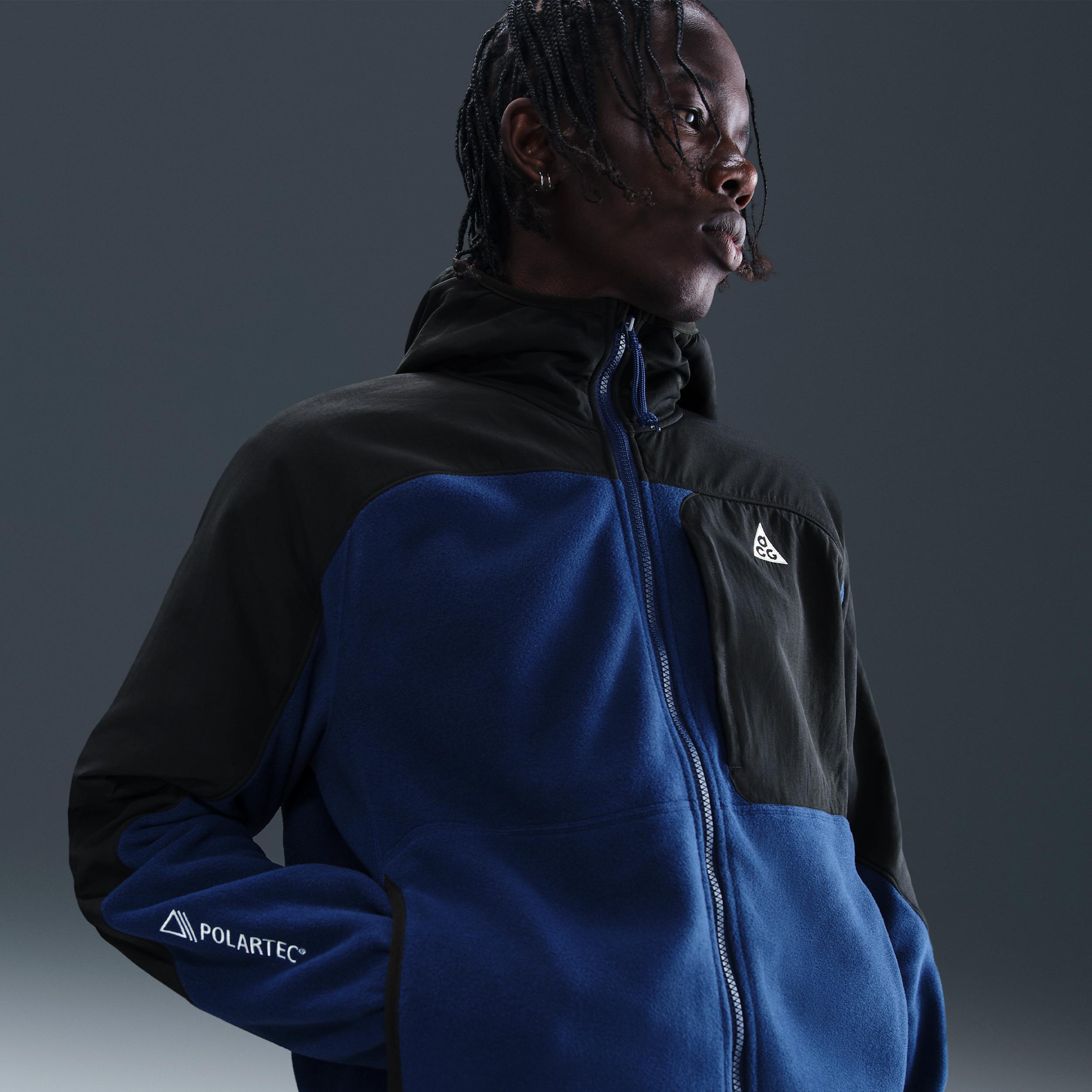 Men's Nike ACG "Wolf Tree" Plus Full-Zip Hooded Mid Layer Product Image