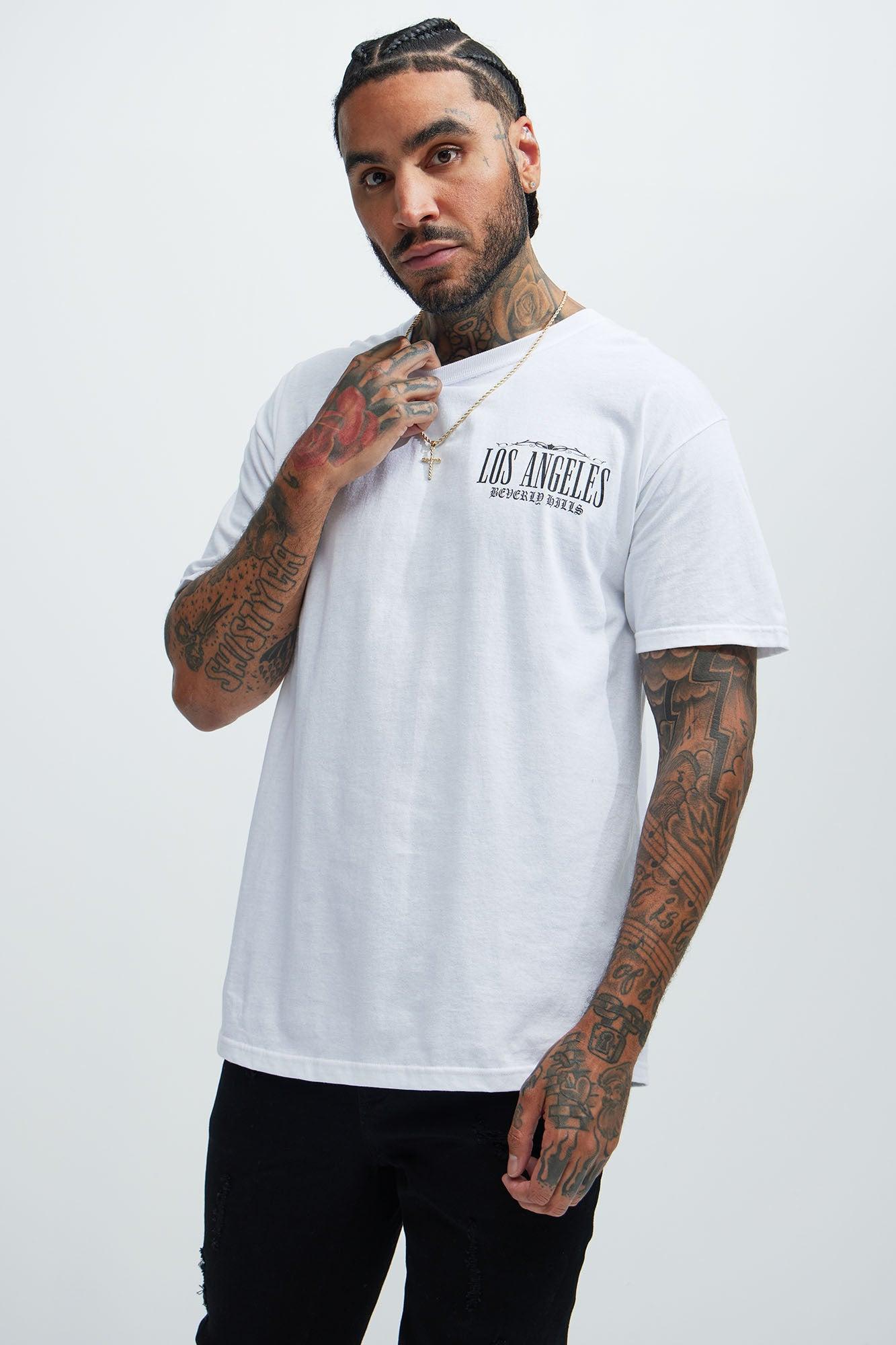 Beverly Hills In Bloom Short Sleeve Tee - White Product Image