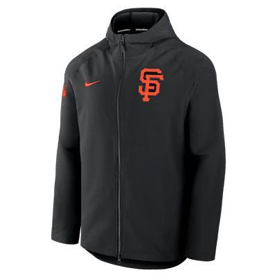Men's Cincinnati Reds Authentic Collection Menâs Nike Therma MLB Full-Zip Jacket Product Image