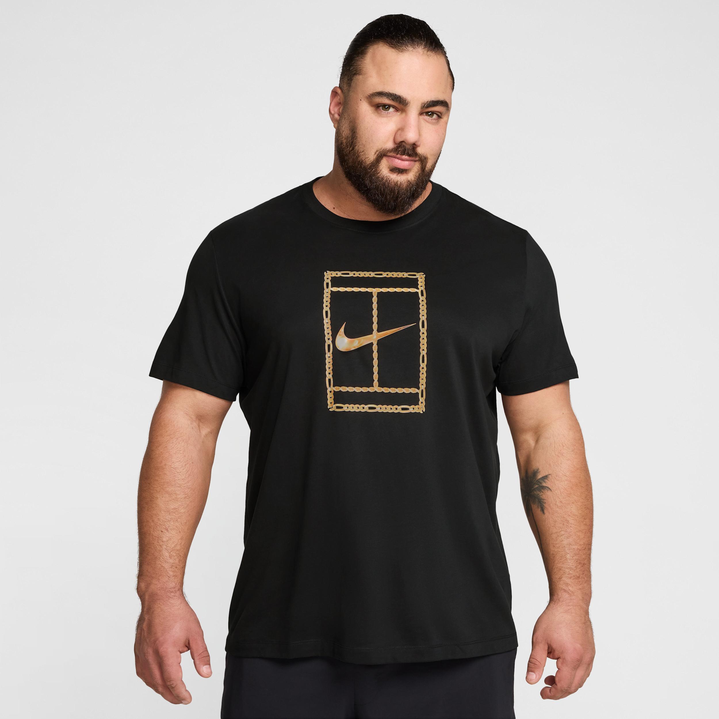 NikeCourt Men's Dri-FIT Tennis T-Shirt Product Image