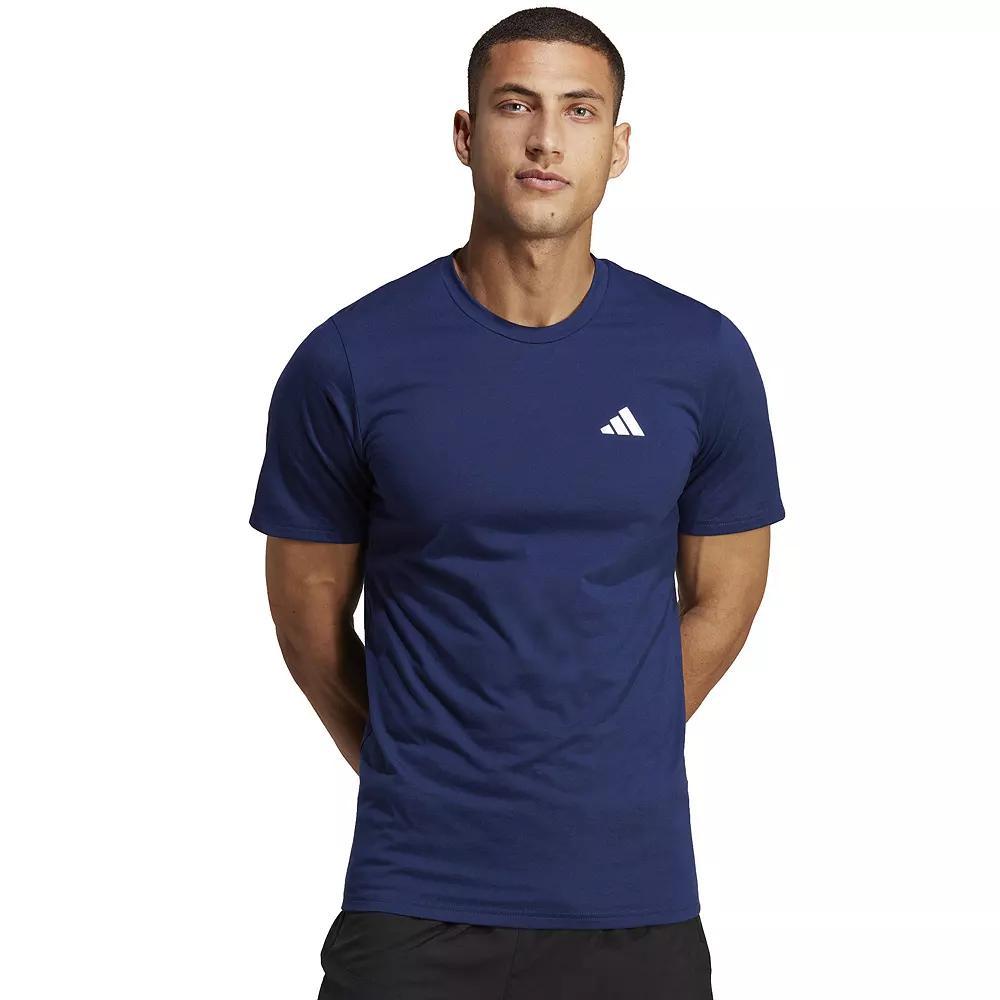 Men's adidas Train Essentials Feelready Training Tee, Size: Medium, Dark Blue Product Image