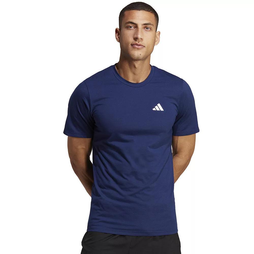 Men's adidas Train Essentials Feelready Training Tee, Size: Medium, Dark Blue Product Image
