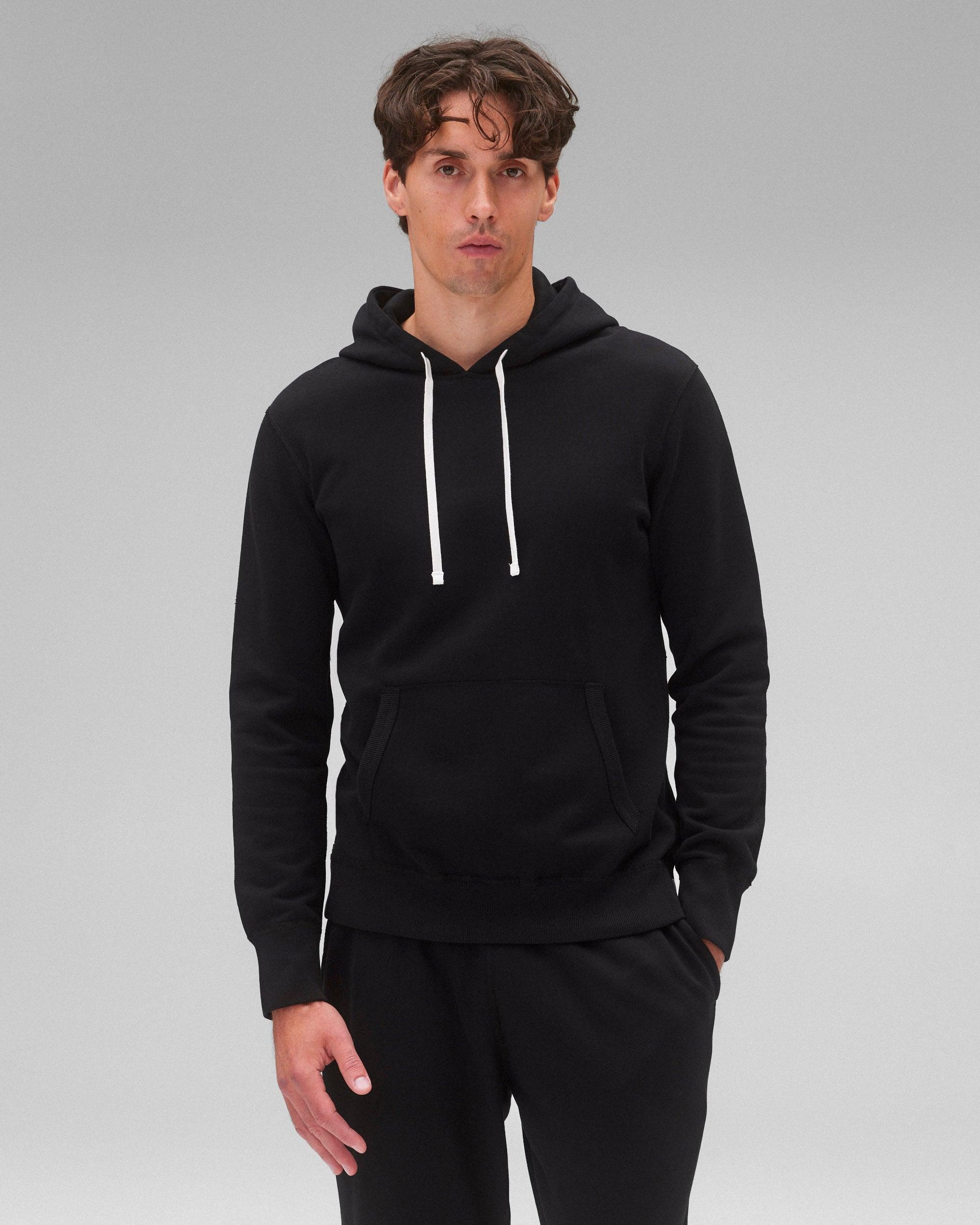 Midweight Terry Slim Hoodie Male Product Image