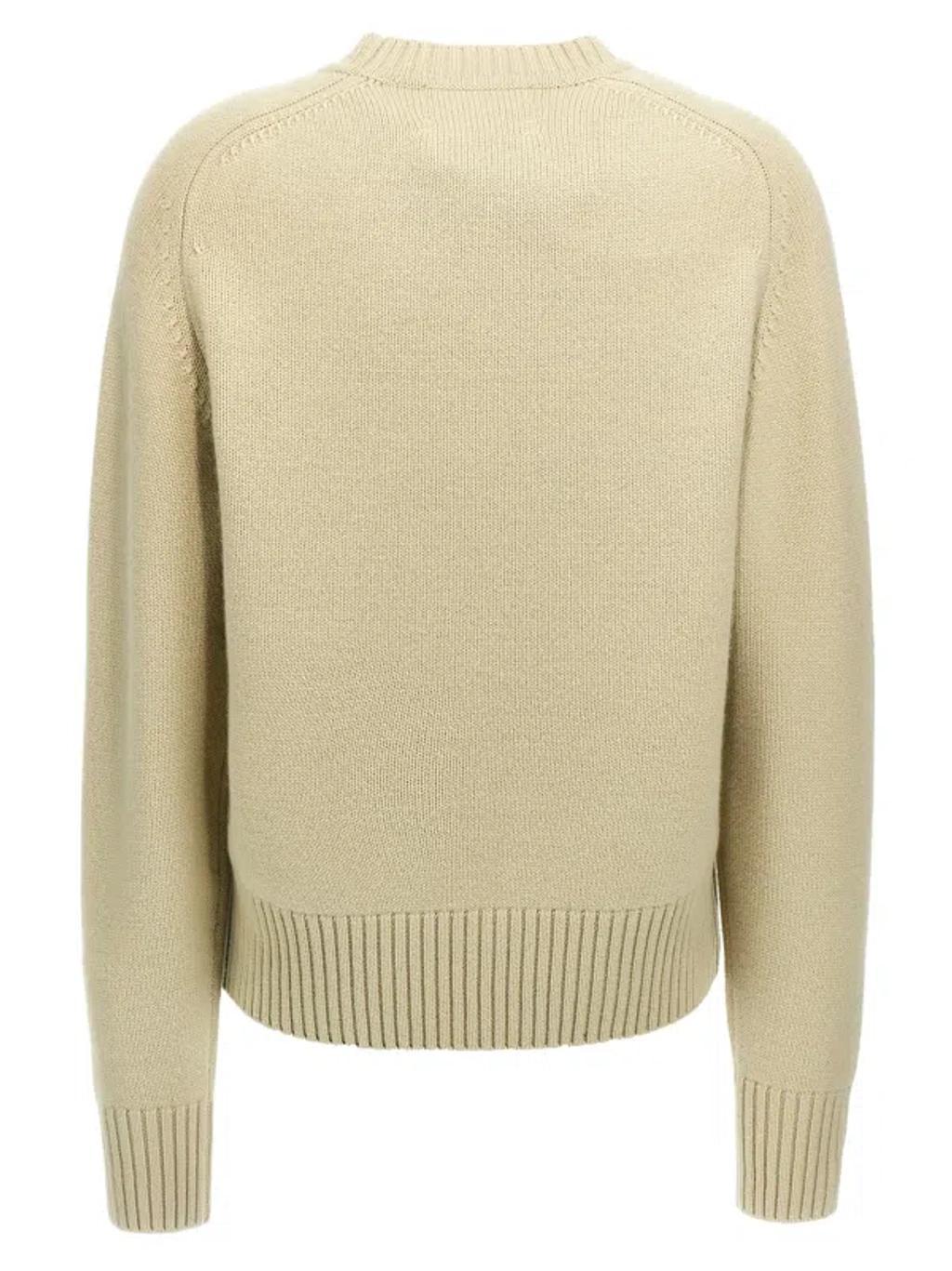 EXTREME CASHMERE N°123 Bourgeois Desert Sweater, Cardigans Beige In Beis Product Image